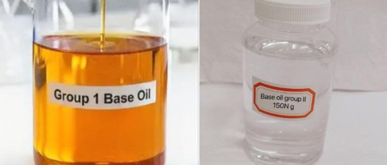 Group I vs. Group II base oil